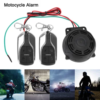 Bicykel, Skúter Motorových Alarm Systém 12V Motocyklový Alarm Bezpečnostný Systém Dual Diaľkové Ovládanie Motocykla Ochrana proti Krádeži
